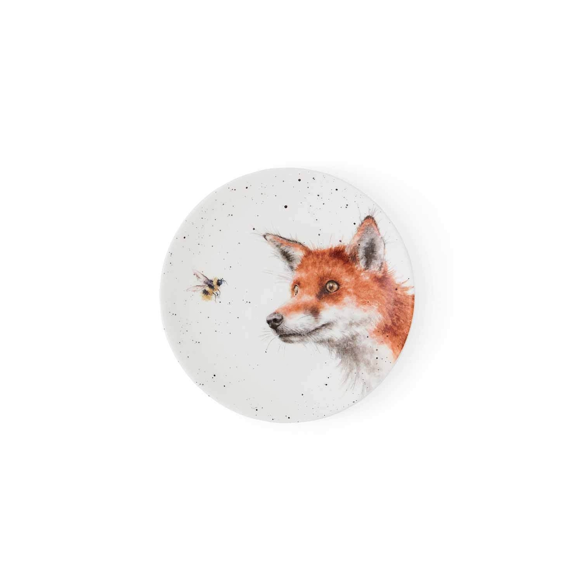 Wrendale Designs Fox & Hare Coupe Side Plate image number null